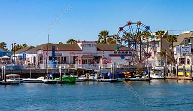 Balboa fun zone in Newport Beach California