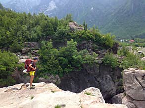 Mountains of the Albanian Alps