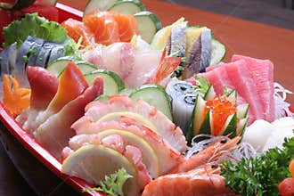 Sashimi set