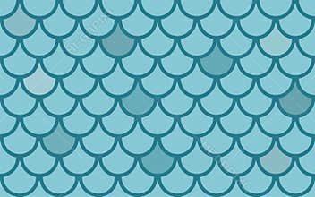 Seamless vector texture with fish scales