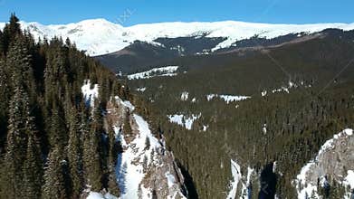 Tataru Gorge in Carpathian mountains , Romania