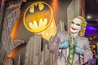 Figure model Joker character of Batman the dark knight from DC movies