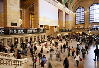 Grand Central train station ticket hall