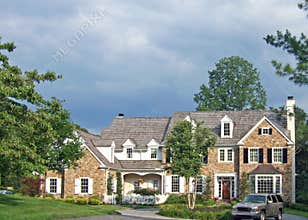 Large Colonial House