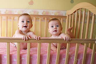 Twin Baby Girls