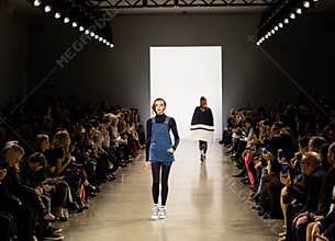 Zang Toi FW19 Runway show as part of there New York Fashion Week
