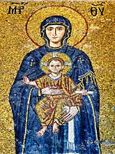 Byzantine mosaic art