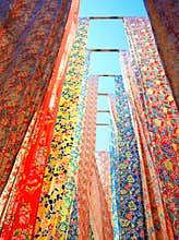 Colors of dyeing clothes