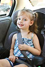 Child in car seat