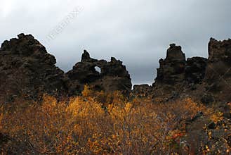 Kissing Trolls in Lava