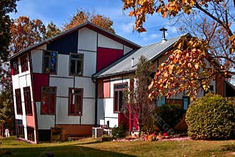 Colorful and Artistic Looking House