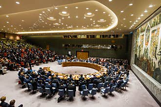 72th session of the UN General Assembly in New York