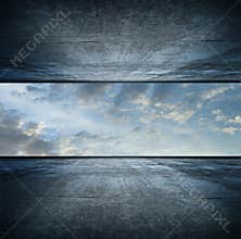 Sky room. square version