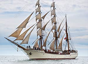 Tall ship Europa.