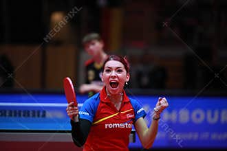SZOCS Bernadette Cynthia from Romania celebrate