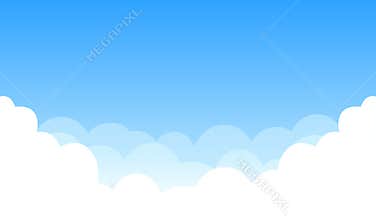 Sky with clouds