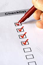 Checklist form