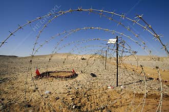 Barbed wires