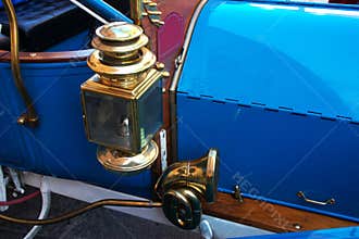 Old Car lantern and Horn