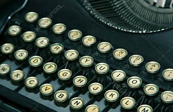 Antique typewriter