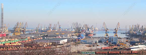 Constanta harbor industry