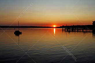 Ammersee in Upper Bavaria