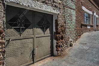 Gritty Alleyway in Todos Santos, Mexico