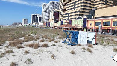Atlantic City Beach and Casino