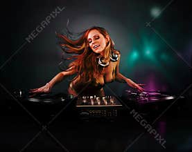 Beautiful DJ girl