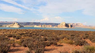 Lake Powell Reservoir Panorama Utah and Arizona