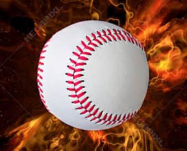 Baseball and fire