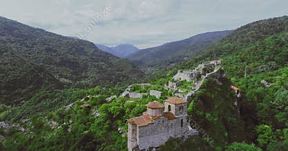 The Asen`s Fortress In Asenovgrad Plovdiv Bulgaria