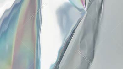 Holographic liquid background animation