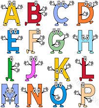 Funny Cartoon Alphabet [1]