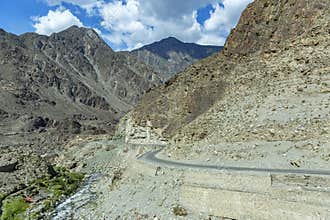 Karakoram Highway, Chillas, Diamer, Gilgit Baltistan, Northern Pakista