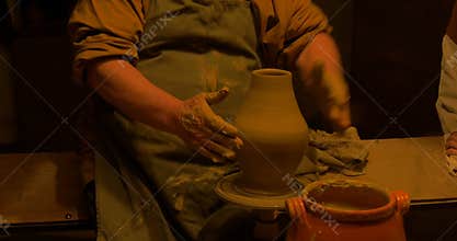 Potter wheel pedestal