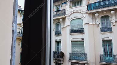 French building facade, beautiful architecture, luxury hotel, real estate rent