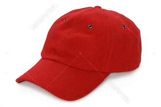Red baseball hat