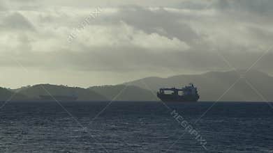Stationary ships at the Ocean, Port Moresby