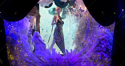 Saks Fifth Avenueâ€™s magical Theater of Dreams themed 2018 ultimate light show and holiday windows displays