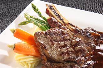 Steak dinner
