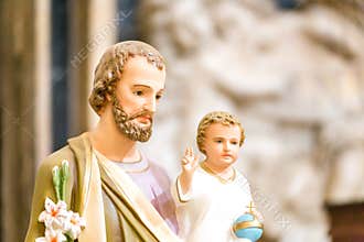 Saint Joseph and Holy Child Jesus