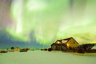 Aurora Borealis or better known as The Northern Lights