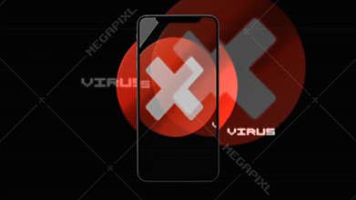Infection, error, failure. The phone is infected with a spyware virus 47.