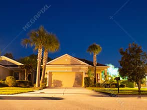 A typical Florida house