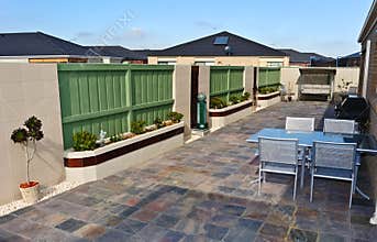 Typical Australian Backyard