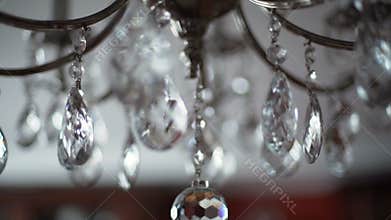 Camera Panning on the Crystal Chandelier