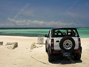 Parking on the beach