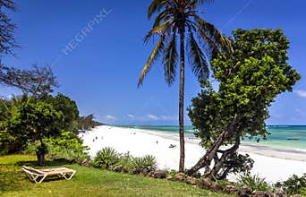 Amazing Diani beach seascape, Kenya
