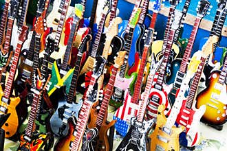 Miniature Toy Guitars